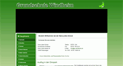 Desktop Screenshot of gs-windheim.de